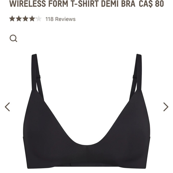NWT SKIMS WIRELESS FORM T-SHIRT BRA - Picture 2 of 9